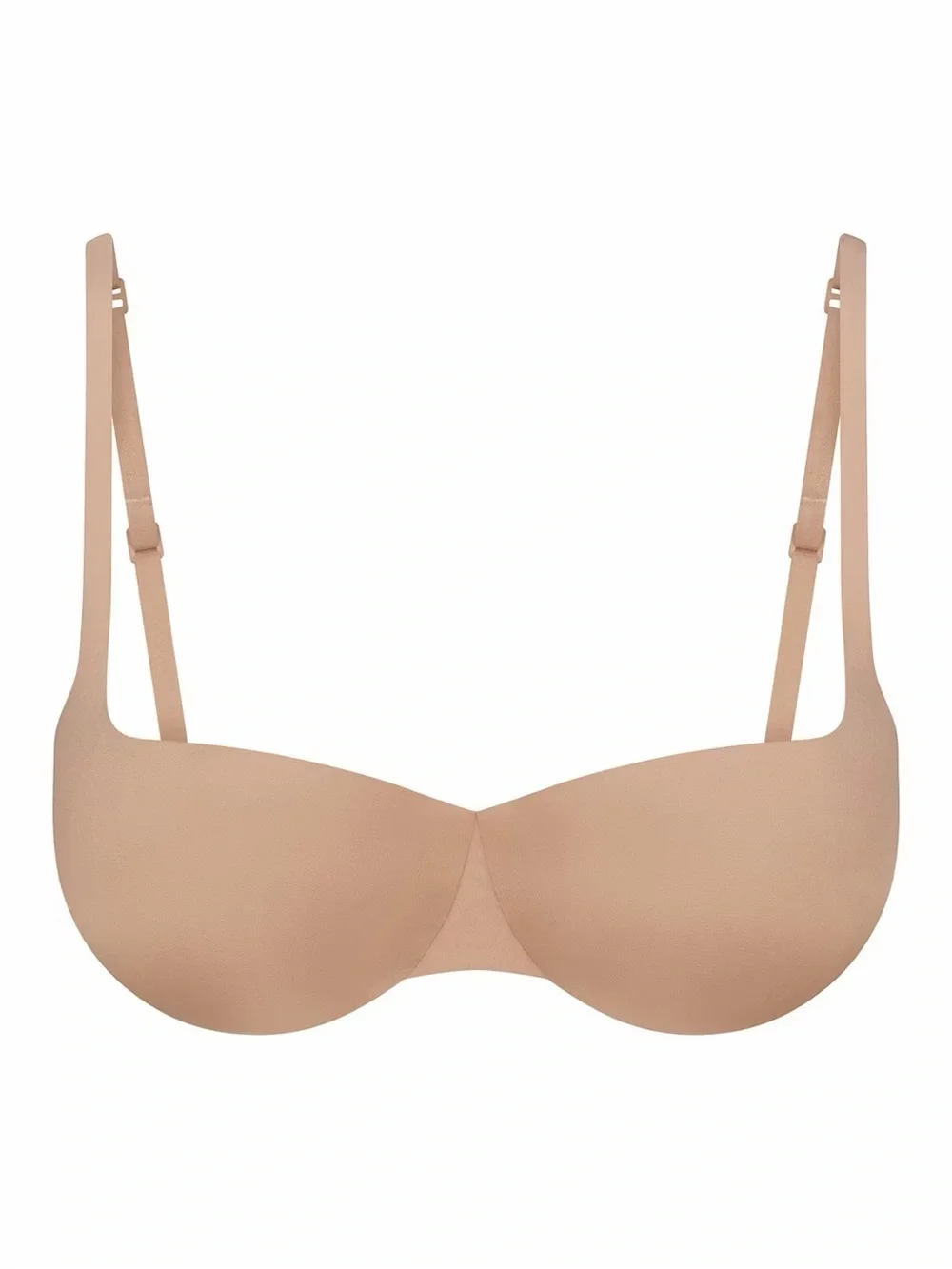 SKIMS ULTIMATE PUSH-UP BALCONETTE BRA - NWT - 32A - CLAY - Picture 3 of 7